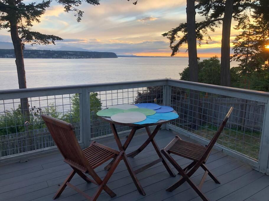 Villa Waterfront, Sunsets And Mountains Port Townsend Exterior foto